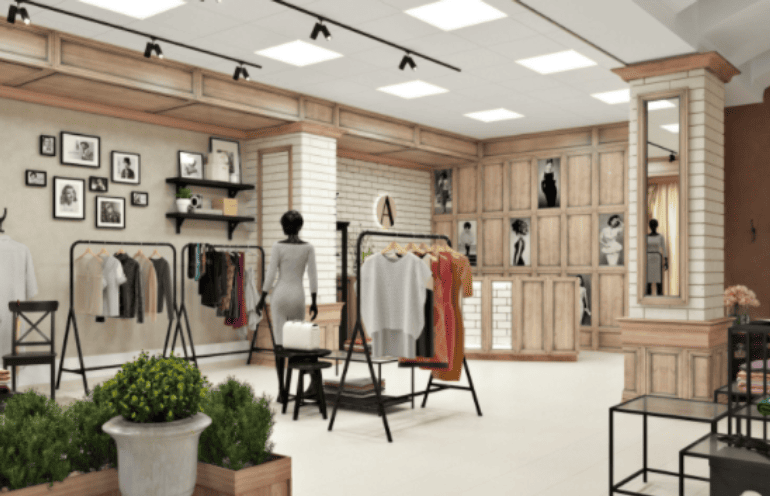 La tienda de ropa